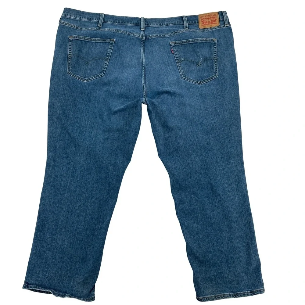Levi Strauss Co 541 Athletic Fit Jeans  Blue All Seasons Tech Denim Mens 54x28